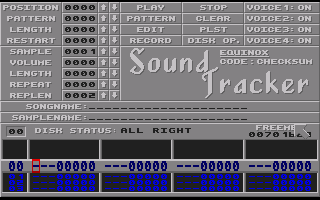 Equiox Soundtracker screenshot