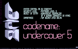 Codename Undercover 5